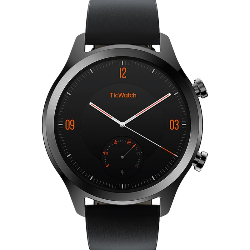 TICWATCH Smartwatch Ticwatch C2 43mm - Μαύρο