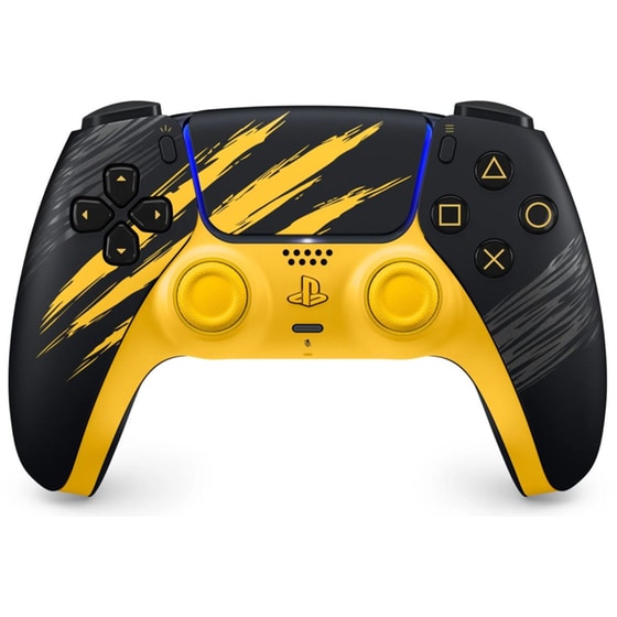 Sony PS5 DualSense Wireless Controller Marvel’s Wolverine Battle Yellow Limited Edition image 0
