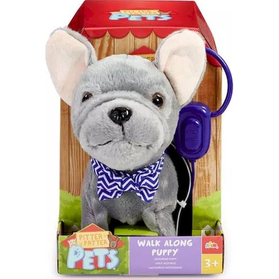 Addo Pitter Patter Pets Walk Along Λούτρινο Διαδραστικό Γαλλικό Μπουλντόγκ image 2