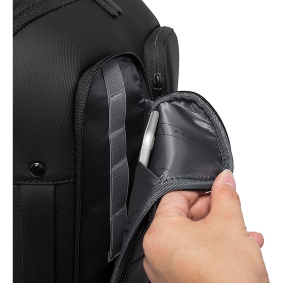 Τσάντα Laptop Bange 7238 15.6" Αδιάβροχη - Μαύρο image 3