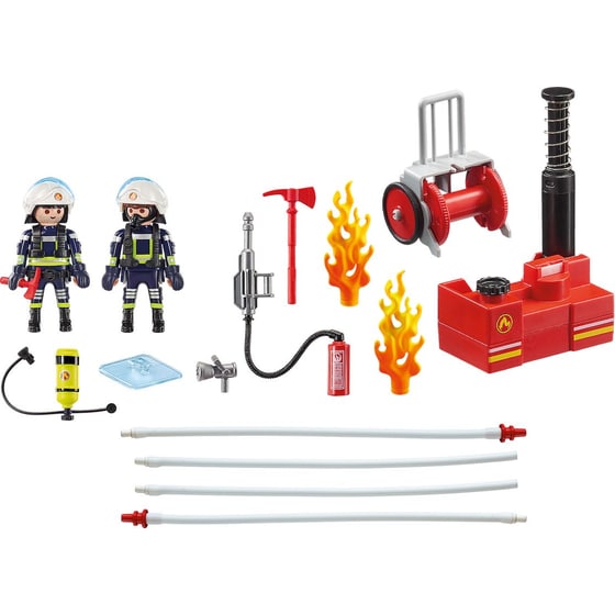 PLAYMOBIL® City Action Πυροσβέστες με Αντλία Νερού (9468) image 1
