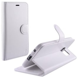 Θήκη Alcatel Pop 3 - Volte-Tel Leather TPU Book Cover - Stand White