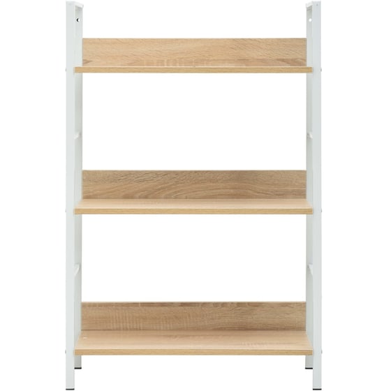 Ραφιέρα VidaXL από Ξύλο 60x27.6x90.5 cm - Μπεζ/Λευκό image 2