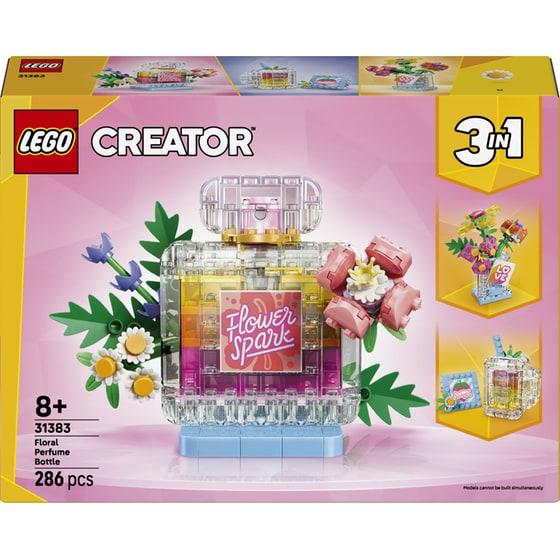 LEGO® Creator 3in1 Floral Decor Perfume Bottle (31383) image 0