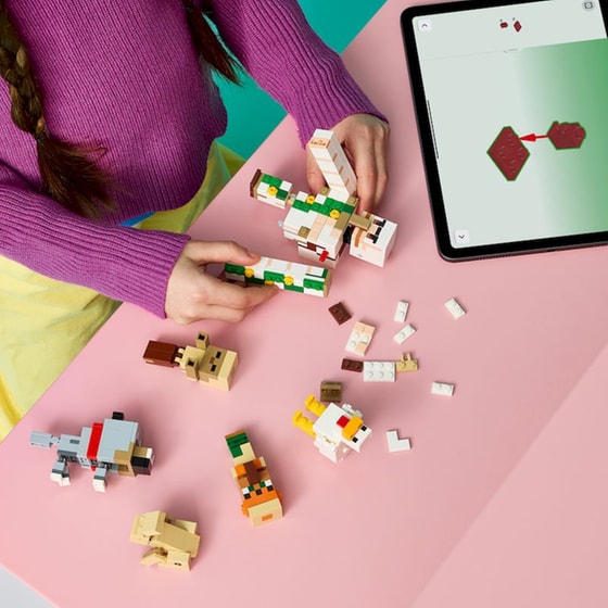 LEGO® Minecraft® Επίθεση του Αναβάτη Κοτόπουλου στην Έρημο (21592) image 15