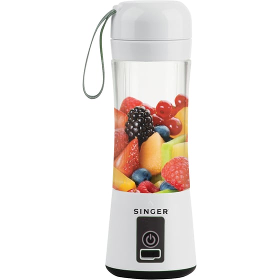 SINGER PB 138WH 0.38L 100W Επαναφορτιζόμενο Φορητό Μπλέντερ image 1