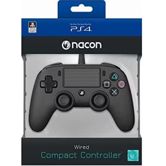 Nacon Compact Ενσύρματο Χειριστήριο - Μαύρο image 3