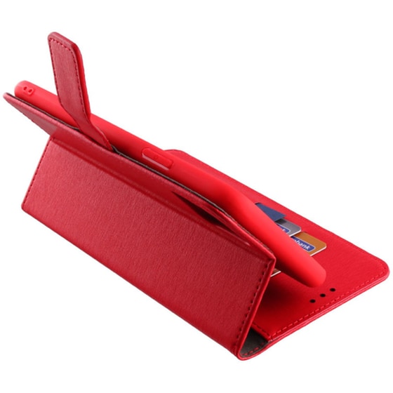 Θήκη Apple iPhone 11 Pro - Volte-tel Allure Magnet Book Stand Clip - Red image 2