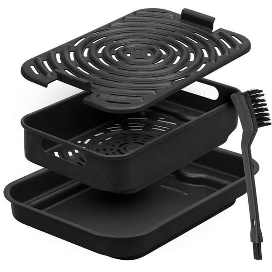 IZZY IZ-8265 με Πόρτα 1700 W Μαύρη/Ασημί Φριτέζα Αέρος & Grill image 10