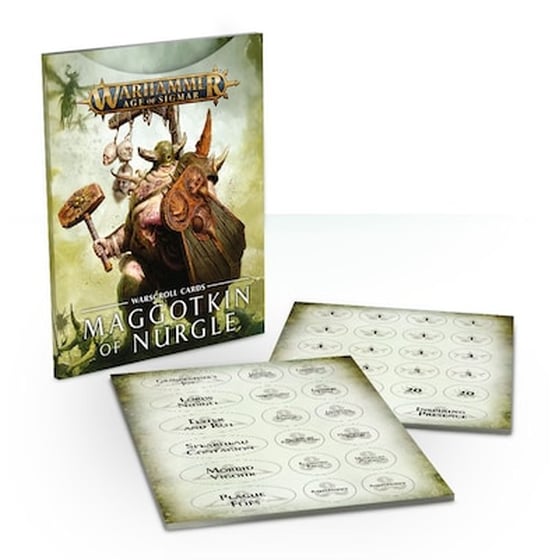 Warscroll Cards: Maggotkin Of Nurgle Επιτραπέζιο (Games Workshop) image 0
