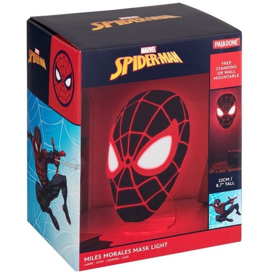 Φωτιστικό Paladone Spiderman Morales Mask Light image 2