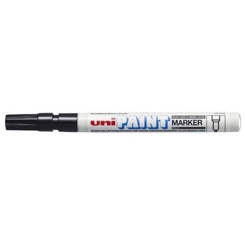 UNI Μαρκαδόρος Σχεδίου Uni Paint Fine Μαύρο 1.2 mm