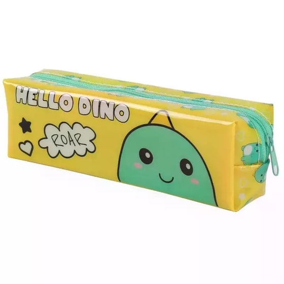 Κασετίνα Βαρελάκι i-Total PVC Διάφανη Dino image 1