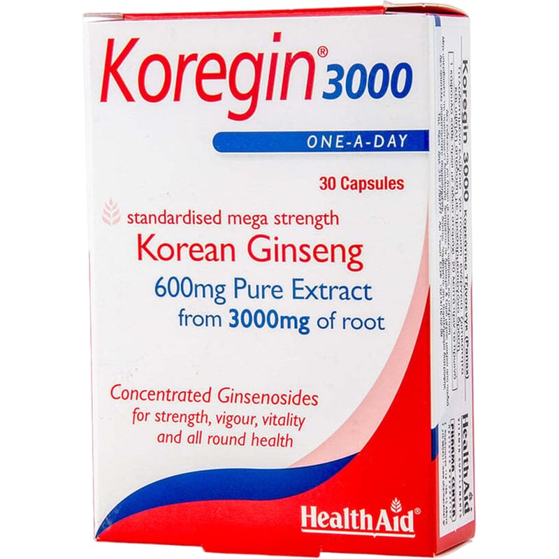Ειδικό Συμπλήρωμα Διατροφής Health Aid Koregin 3000 - 30 κάψουλες