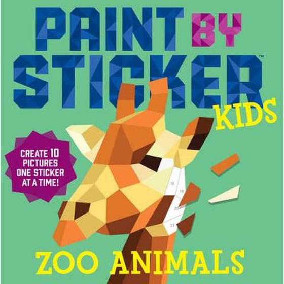 Paint by Sticker Kids: Zoo Animals image 0
