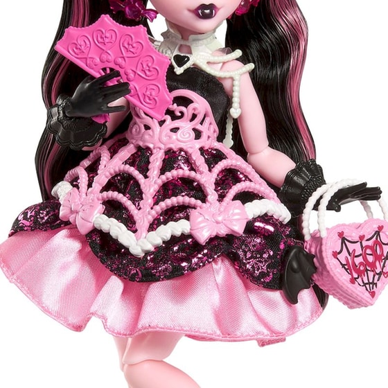Monster High Κούκλα Scary Sweet Birthday Draculaura (JBG74) image 2