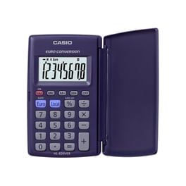 Αριθμομηχανή Casio 10-HL-820VER 8 ψηφίων Μπλε