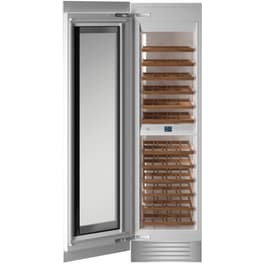 BERTAZZONI WC605BLP2T για 80 Μπουκάλια Λευκό Πλήρως Εντοιχιζόμενος Συντηρητής Κρασιών