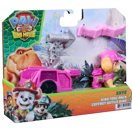 Όχημα με Συλλεκτική Φιγούρα Spin Master Paw Patrol: The Dino Tool Pack - Τυχαία Επιλογή image 0