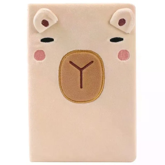 Σημειωματάριo i-Total Plush Α5 Capybara image 0