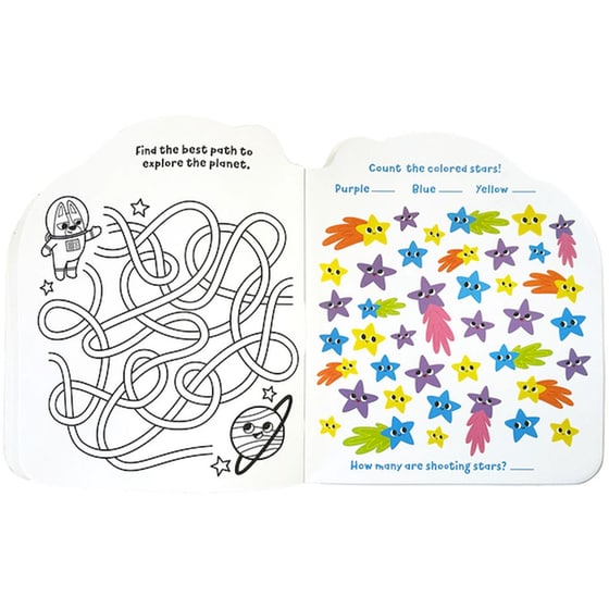 Βιβλίο Ζωγραφικής & Χειροτεχνίας Ooly Pets In Space image 3