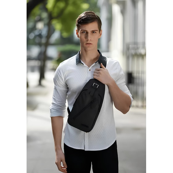Τσάντα Crossbody Arctic Hunter XB13006-BK - 3,8lt - Μαύρη image 9