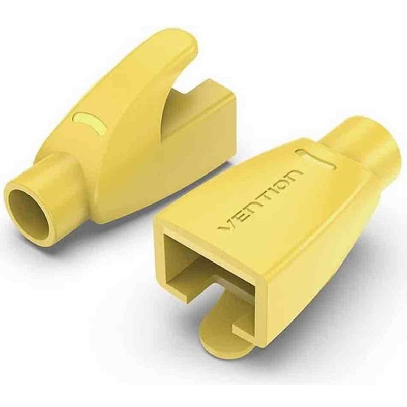 Vention Κάλυμμα βυσμάτων RJ45 100τμχ. - Κίτρινο
