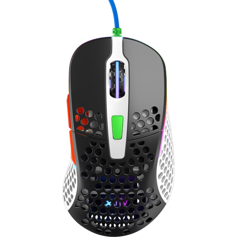 XTRFY XTRFY M4 XG-M4-RGB-STREET RGB Gaming Ενσύρματο Ποντίκι Μαύρο