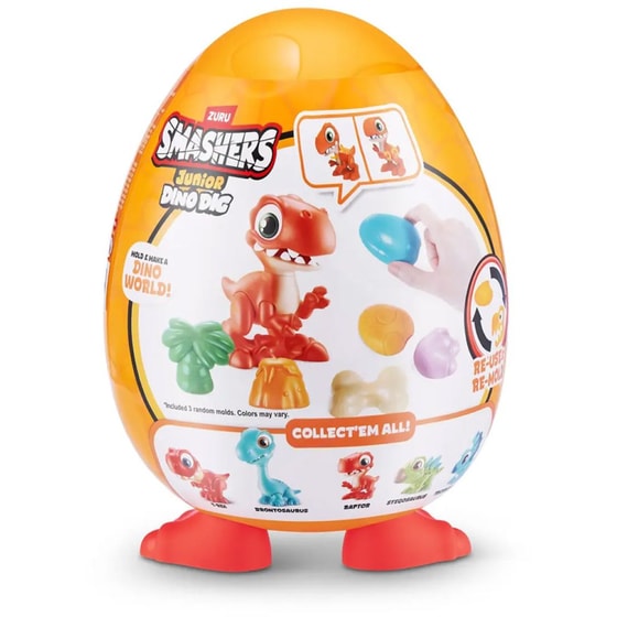 Zuru Smashers Junior Dino Dig S1 Μινιατούρα (Διάφορα Σχέδια) image 3