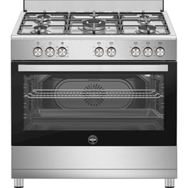 LA GERMANIA SE965EX/24(GPL) 98 Lt Inox Κουζίνα Μεικτή Υγραερίου