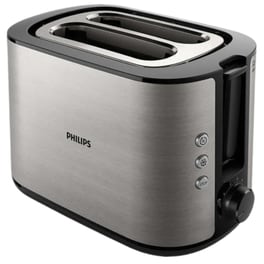 PHILIPS HD2650/90 VIVA COLLECTION 2 Θέσεων 950W Inox Φρυγανιέρα