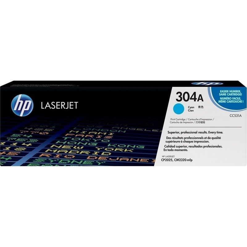 HP Toner HP 304A CC531A - Cyan