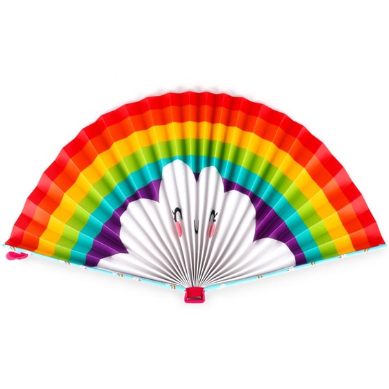 Αξεσουάρ Παραλίας Βεντάλια Legami Fiesta & Siesta Rainbow - Πολύχρωμη image 0