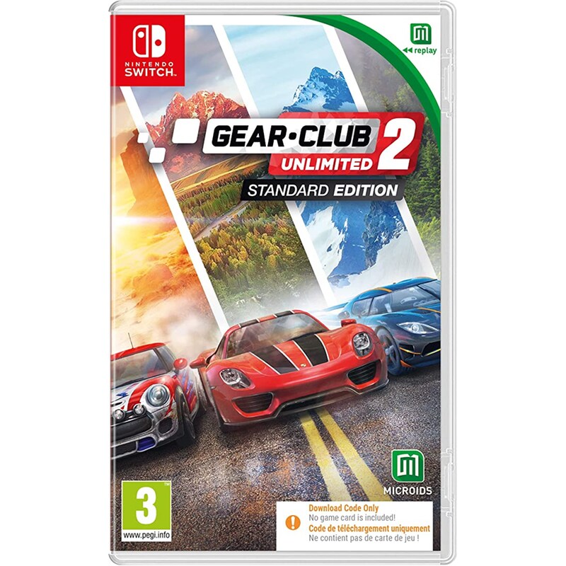 Nintendo Switch Game – Gear Club Unlimited 2 Replay (Code In A Box)