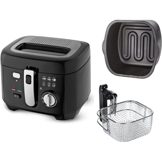 MESKO MS 4908 με Καπάκι 1800 W 2.5 L Μαύρο Φριτέζα Λαδιού image 4