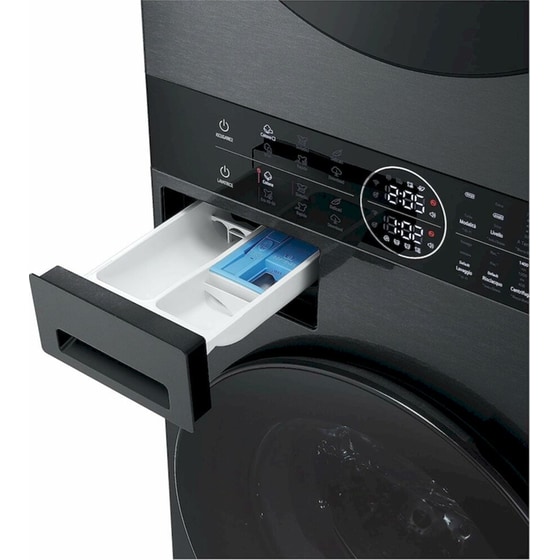 LG WT1210BBF WashTower 12kg/10kg 1.400 Στροφές με WiFi Ανθρακί Πλυντήριο Στεγνωτήριο Ρούχων image 5