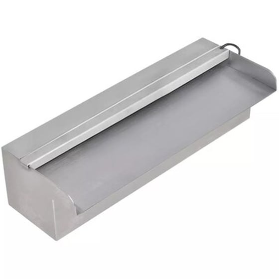Vidaxl Σιντριβάνι Πισίνας Ορθογώνιο Με Led 30 Εκ. Από Ανοξείδωτο Ατσάλι image 2
