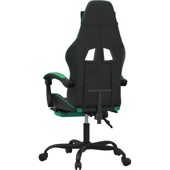 Καρέκλα Gaming VIDAXL 349606 με Υποπόδιο από Τεχνητό Δέρμα image 3