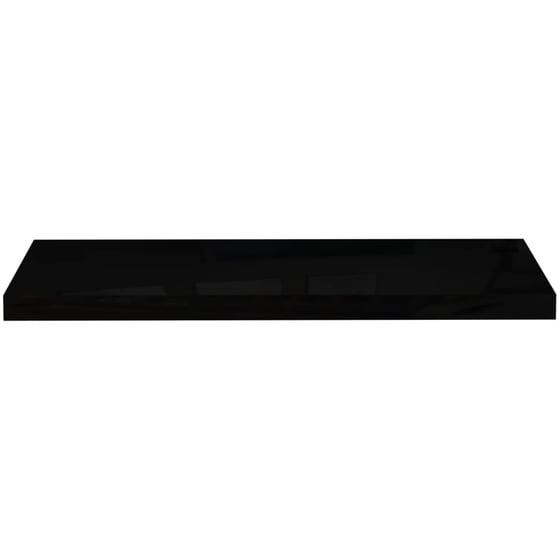 Ράφι Τοίχου VidaXL από MDF 80x23.5x3.8 cm - Μαύρο image 2