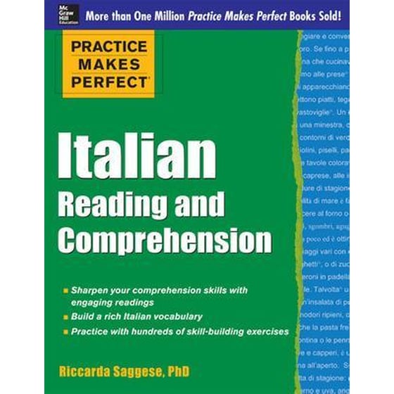 Practice Makes Perfect Italian Reading and Comprehension image 0