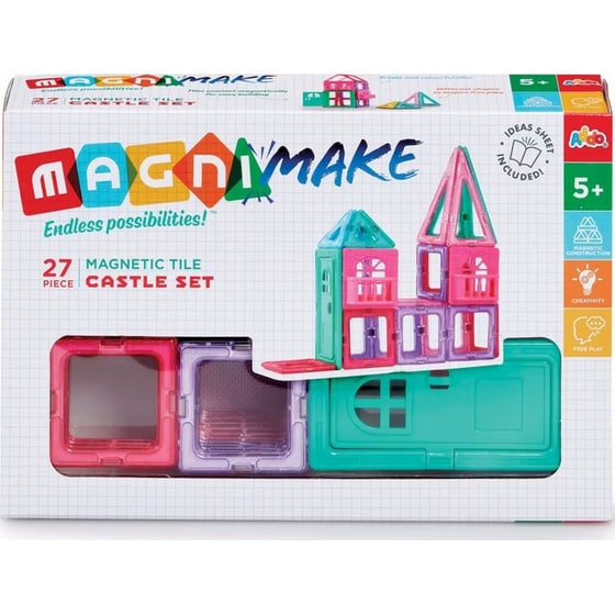 Addo Magnimake Μαγνητικό Παιχνίδι 23 Κομμάτια - Κάστρο image 0