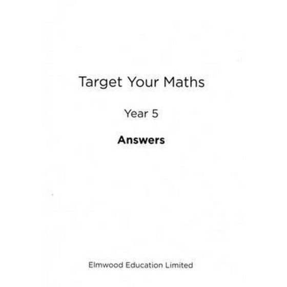 Target Your Maths Year 5 Answer Book image 0
