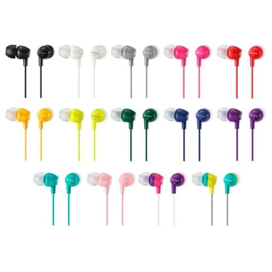 Ακουστικά Sony MDREX15LP Λευκά image 1