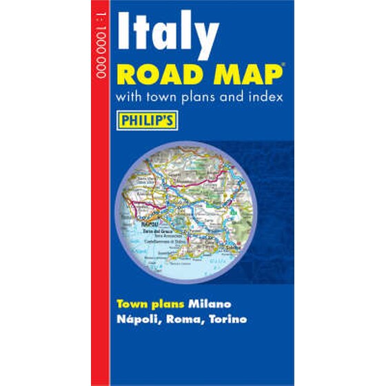 Philip's Road Map Europe Italy image 0
