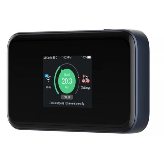 ZTE MU5001 5G Ασύρματο Router Hotspot Wi-Fi 6 3800 Mbps LTE Μαύρο image 0