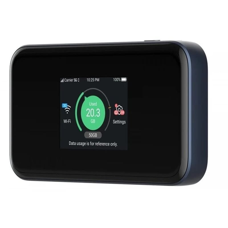 ZTE ZTE MU5001 5G Ασύρματο Router Hotspot Wi-Fi 6 3800 Mbps LTE Μαύρο