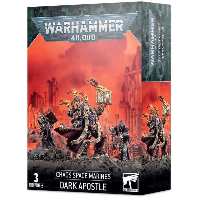 Chaos Space Marines Dark Apostle Warhammer 40k GAMES WORKSHOP