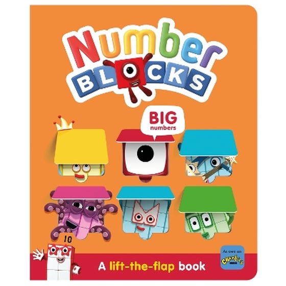 Numberblocks Big Numbers: A Lift the Flap Book image 0