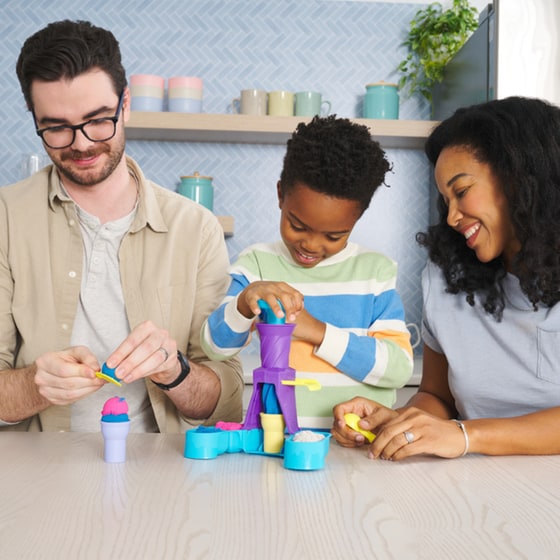 Kinetic Sand Παγωτατζίδικο Χρωματιστό image 7
