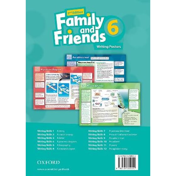 Family and Friends: Level 6: Writing Posters image 0